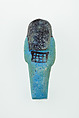 Worker Shabti of Nauny, Faience