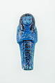 Worker Shabti of Nauny, Faience