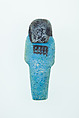 Worker Shabti of Nauny, Faience