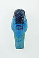 Worker Shabti of Nauny, Faience