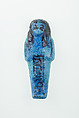 Worker Shabti of Nauny, Faience