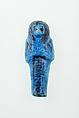 Worker Shabti of Nauny, Faience