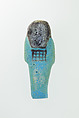 Worker Shabti of Nauny, Faience