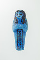 Worker Shabti of Nauny, Faience
