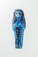 Worker Shabti of Nauny, Faience