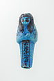 Worker Shabti of Nauny, Faience