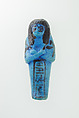 Worker Shabti of Nauny, Faience