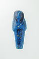 Worker Shabti of Nauny, Faience