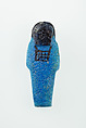 Worker Shabti of Nauny, Faience