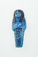 Worker Shabti of Nauny, Faience