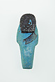 Worker Shabti of Nauny, Faience