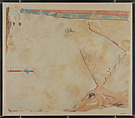 Fragment of a Hunting Scene, Norman de Garis Davies, Tempera on paper
