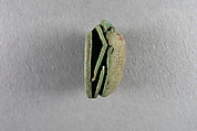 Scarab, Paste, light green, opaque