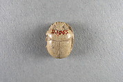 Scarab, Steatite, glazed