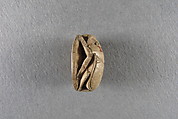 Scarab, Steatite, glazed