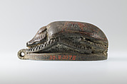 Heart Scarab, Faience, inlay
