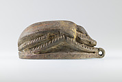 Heart Scarab, Faience, inlay
