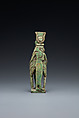 Composite Figure of Mut and Isis Amulet, Faience