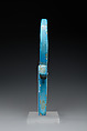Ceremonial Implement in the Shape of an Ankh, Faience