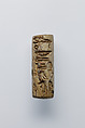 Cylinder Seal of King Amenemhat Sebekhotep, Glazed steatite