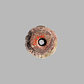 Bead with Cartouche of Shebitqo, Faience