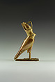 Amulet, Horus falcon, Gold