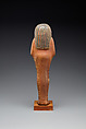 Shabti of Yuya, Cedar, gold, paint