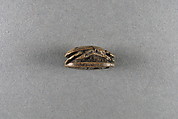 Scarab inscribed with Hedjkheperre Setepenre, Steatite, traces of green glaze
