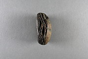 Scarab, Shabaqo, Black steatite, traces of green glaze