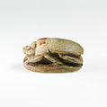 Scarab, private, Faience