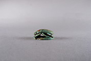 Scarab Inscribed with a New Year's Wish, Faience
