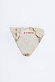 Counterpoise?, Faience, glass