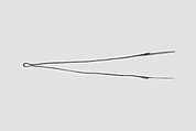 Tweezers ending in hands, Iron