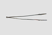 Tweezers ending in hands, Iron