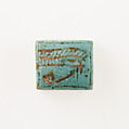 Wedjat Eye Amulet, Faience