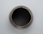 Black-topped brown ware bowl, Pottery