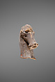 Head from a figure of a horse, Pottery, paint
