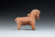 Figurine of a horse, Pottery