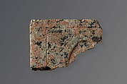 Relief fragment, Granite
