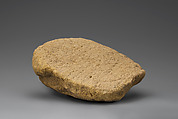 Large grinding platform, Sandstone (yellow)