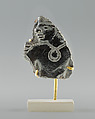 Relief fragment, Limestone, possibly bituminous marble