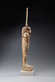 Ptah-Sokar-Osiris Figure inscribed for Pestjauwymin, Wood, paint, paste