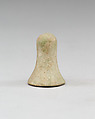Conical Gaming Piece from Neferkhawet's Tomb, Faience