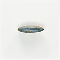 Bead in the Form of a Date (?), Egyptian blue