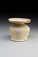 Kohl Jar of Rennefer, Travertine (Egyptian alabaster)