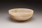 Bowl of Rennefer, Travertine (Egyptian alabaster)