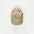 Scarab from Rennefer's Burial, Faience