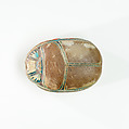 Scarab from Rennefer's Burial, Faience