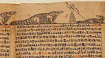 Book of the Dead of the Priest of Horus, Imhotep (Imuthes), Papyrus, ink