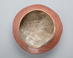 Red polished ware bowl, Pottery